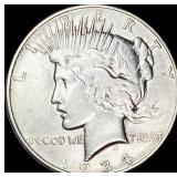 1934-D Silver Peace Dollar NEARLY UNCIRCULATED