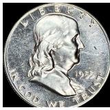 1955 Franklin Silver Half Dollar GEM PROOF