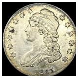 1835 Capped Bust Half Dollar ABOUT UNCIRCULATED