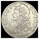 1834 Capped Bust Half Dollar ABOUT UNCIRCULATED