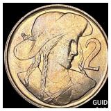 1827 Spain 2 Maravedis UNCIRCULATED