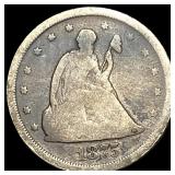 1875 Seated Liberty Quarter NICELY CIRCULATED