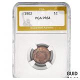 1902 Indian Head Cent PGA PR64