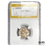 1939-D Jefferson Nickel PGA MS67