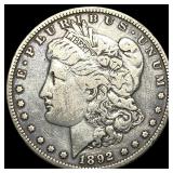 1892-S Morgan Silver Dollar LIGHTLY CIRCULATED
