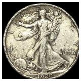 1920-D Silver Half Dollar Walking Liberty CLOSELY