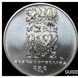 1999 Czechoslovakia Silver 200 Korun UNCIRCULATED