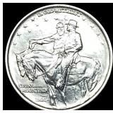 1925 Silver Stone Mountain Half Dollar UNCIRCULATE