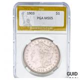 1903 Morgan Silver Dollar PGA MS65