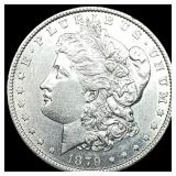 1879-S Silver Morgan Dollar CLOSELY UNCIRCULATED