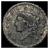 1838 Coronet Head Large Cent NICELY CIRCULATED