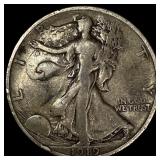 1919-D Silver Walking Liberty Half Dollar LIGHTLY