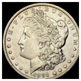 1891-O Silver Morgan Dollar CLOSELY UNCIRCULATED