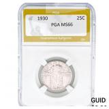1930 Standing Liberty Quarter PGA MS66