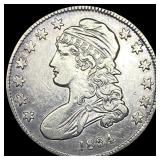 1834 Capped Bust Half Dollar NEARLY UNCIRCULATED