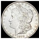 1878 Silver Morgan Dollar CLOSELY UNCIRCULATED