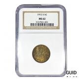 1912-S Liberty Victory Nickel NGC MS62