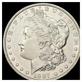 1887-O Silver Morgan Dollar CLOSELY UNCIRCULATED