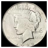 1922-S Silver Peace Dollar UNCIRCULATED