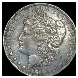 1878 Silver Morgan Dollar CLOSELY UNCIRCULATED