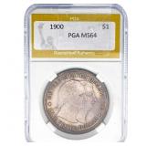 1900 Lafayette Silver Dollar PGA MS64