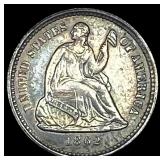 1862 Silver Half Dime CLOSELY UNCIRCULATED