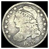 1835 Silver Capped Bust Dime NICELY CIRCULATED
