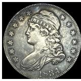 1834 Capped Bust Half Dollar NEARLY UNCIRCULATED