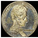 1918 Silver Half Dollar Illinois Centennial HIGH G