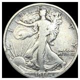 1916 Walking Liberty Half Dollar LIGHTLY CIRCULATE