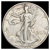 1933-S Silver Walking Liberty Half Dollar  CLOSEL
