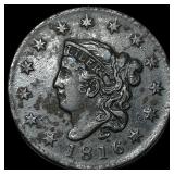 1816 Coronet Head Large Cent NEARLY UNCIRCULATED