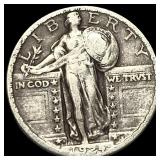 1924-D Silver Standing Liberty Quarter LIGHTLY CIR