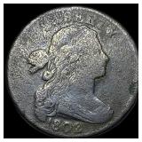 1802 Draped Bust Large Cent LIGHTLY CIRCULATED