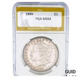 1899 Morgan Silver Dollar PGA MS64