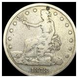 1878-S Silver Trade Dollar NICELY CIRCULATED