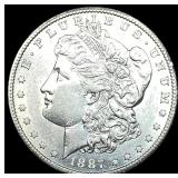 1887-S Silver Morgan Dollar UNCIRCULATED