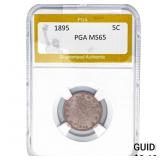 1895 Liberty Victory Nickel PGA MS65