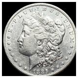1885-S Silver Morgan Dollar CLOSELY UNCIRCULATED