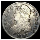 1827 Capped Bust Half Dollar LIGHTLY CIRCULATED