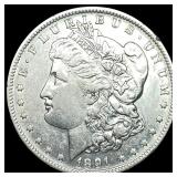 1891-S Silver Morgan Dollar CLOSELY UNCIRCULATED