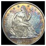 1877-S Silver Half Dollar CLOSELY UNCIRCULATED