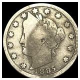 1885 Liberty Head Nickel LIGHTLY CIRCULATED