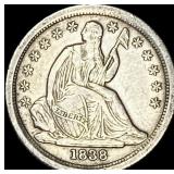 1838 Seated Liberty Dime CLOSELY UNCIRCULATED