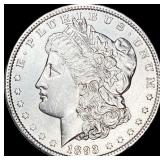 1893-S Silver Morgan Dollar SUPERB GEM BU