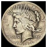 1921 Silver Peace Dollar NICELY CIRCULATED
