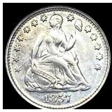 1857 Silver Half Dime UNCIRCULATED
