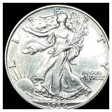 1936 Walking Liberty Half Dollar CLOSELY UNCIRCULA