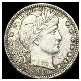 1916 Silver Barber Quarter CLOSELY UNCIRCULATED