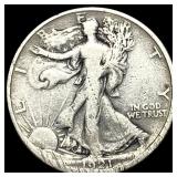 1921-S Silver Half Dollar Walking Liberty LIGHTLY